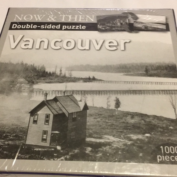 Vancouver Canada 2-Sided Now & Then Puzzle NEW - Picture 4 of 4